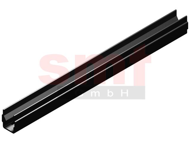 Abdeck- u. Einfassprofil 8 schwarz, 2m